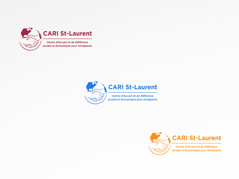 Différentes versions du Logotype de CARI St-Laurent
