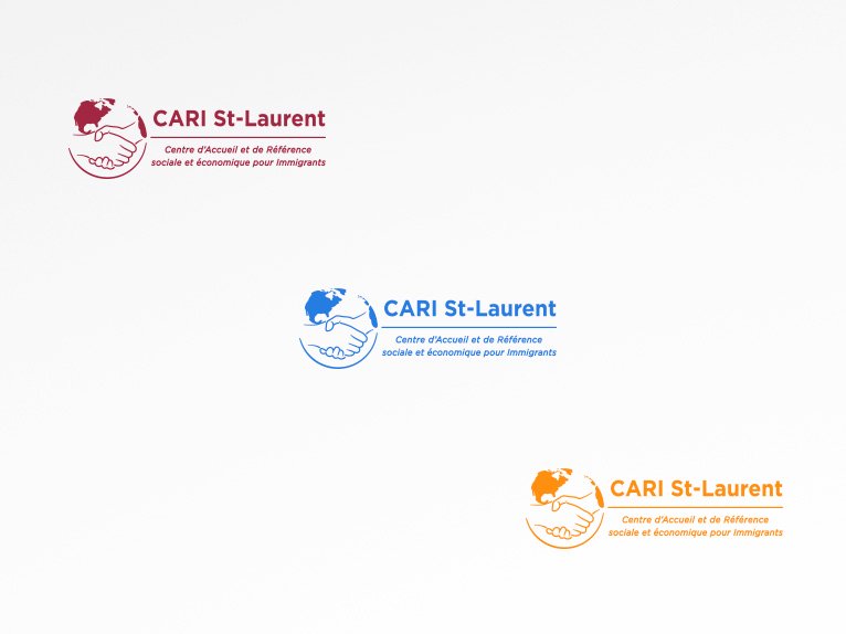 Différentes versions du Logotype de CARI St-Laurent