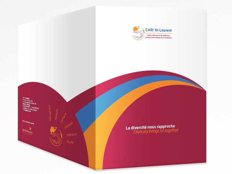 Porte document pour CARI St-Laurent (Couverture)