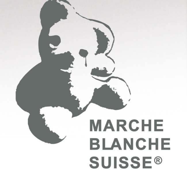 Logotype for the Swiss association la Marche Blanche Suisse